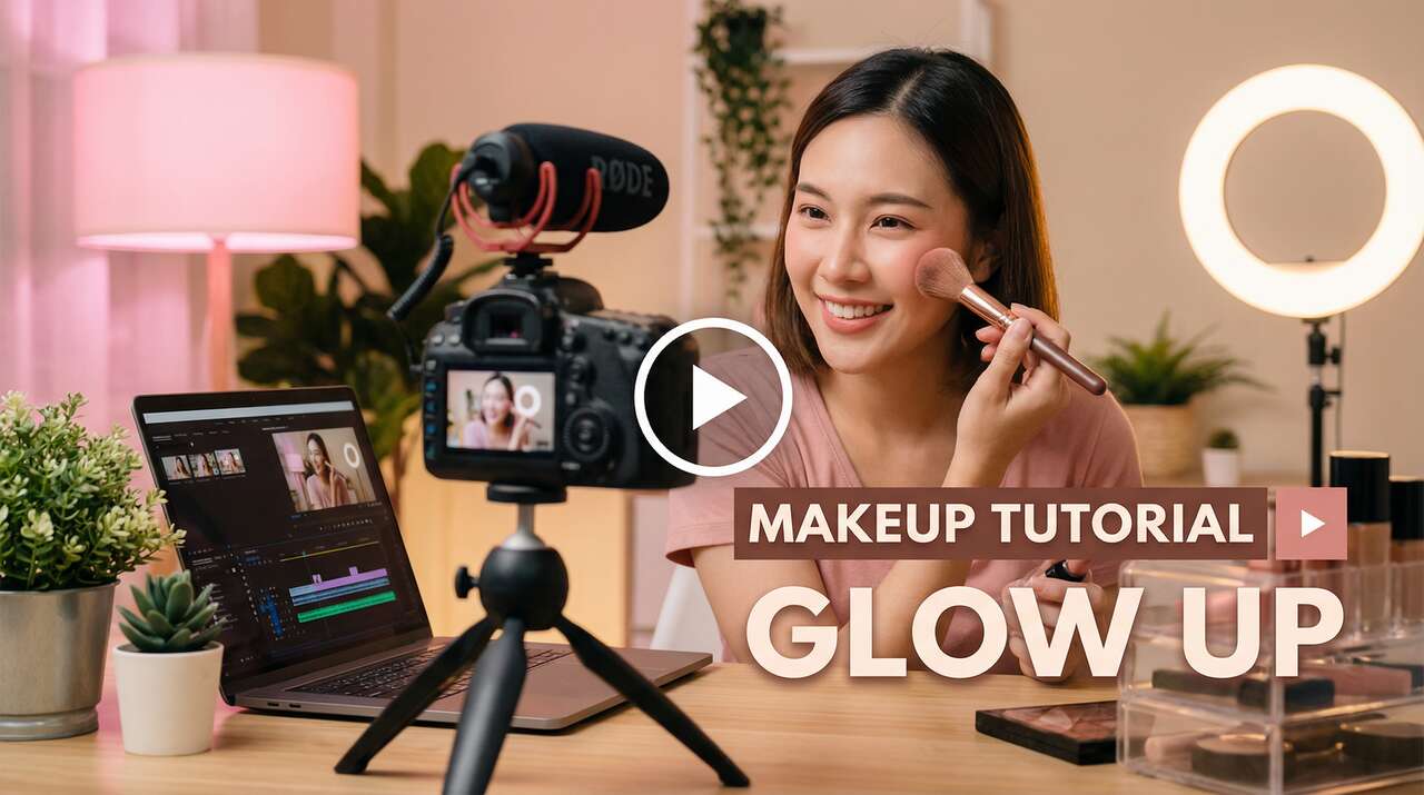 糖心vlog美妆视频教程